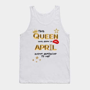 April Birthday Tank Top